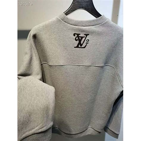 squared lv sweatshirt|louis vuitton sweatshirts for men.